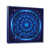 Cadre flottant bleu