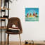«Summer Beach Game Playful Retro»-129146669