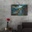  «Whispering Waves Village» par Doron David, art mural en métal, 36 po x 24 po-815046154