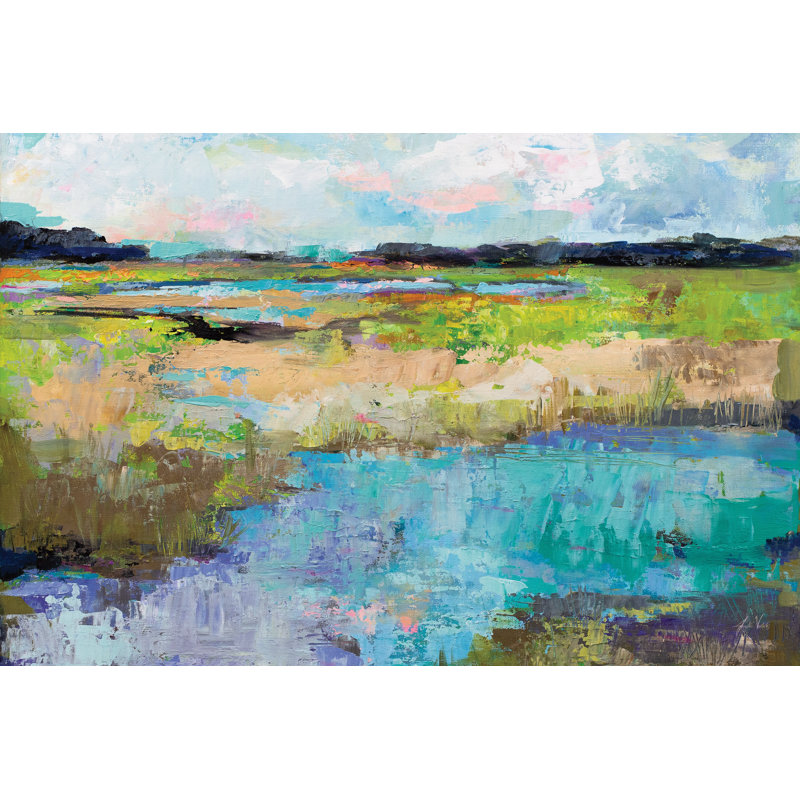 At Peace by Jeanette Vertentes - Wrapped Canvas Painting, 81cm H x 122cm W