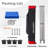10 pi. L 10 pi. D Auvent escamotable en acier avec auvent-53729386