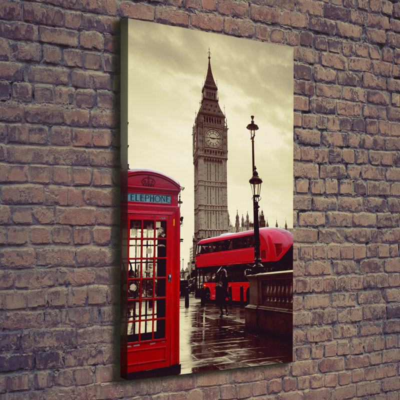 Big Ben London - Wrapped Canvas Print