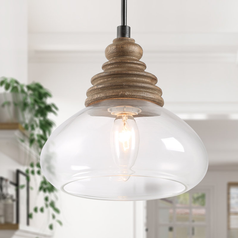 Luminaire suspendu pour dôme simple 1 lumières Danial