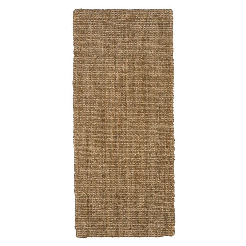 Pawcatuck Striped Jute / Sisal Area Rug, Runner 60 x 224cm