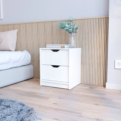Table de chevet en bois Kennlee