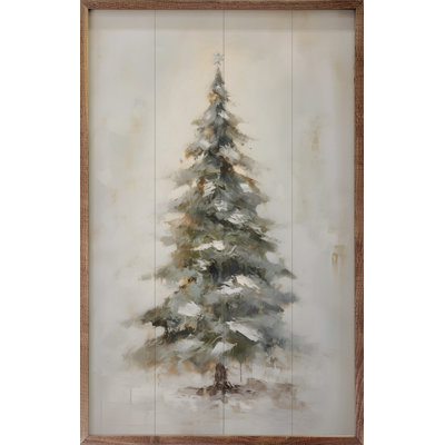 " Pine Tree With Star "