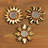 Boho Abstract Wall Decor on Metal