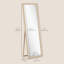 Miroir pleine longueur rectangulaire 64 po x 21 po, beige-1739474087