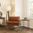 Patton Metal & Wood Round Industrial Accent Table