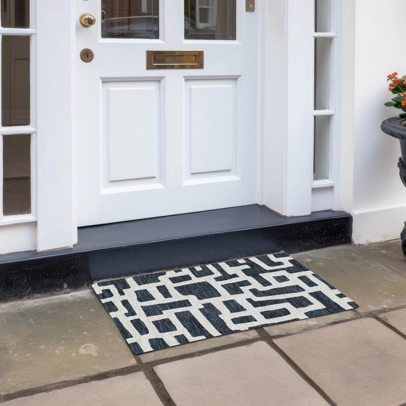 Tapis intérieur / extérieur Maliana, Rectangle 1 pi 8 po x 2 pi 6 po