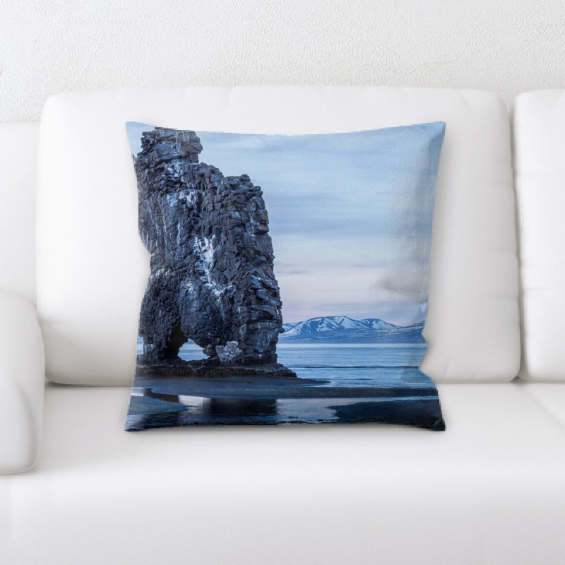 Microsuede Throw Pillow