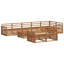 406cm Wide Patio Sectional Set