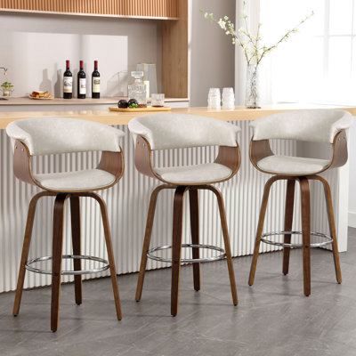 Draymond Swivel Upholstered Counter & Bar Stool