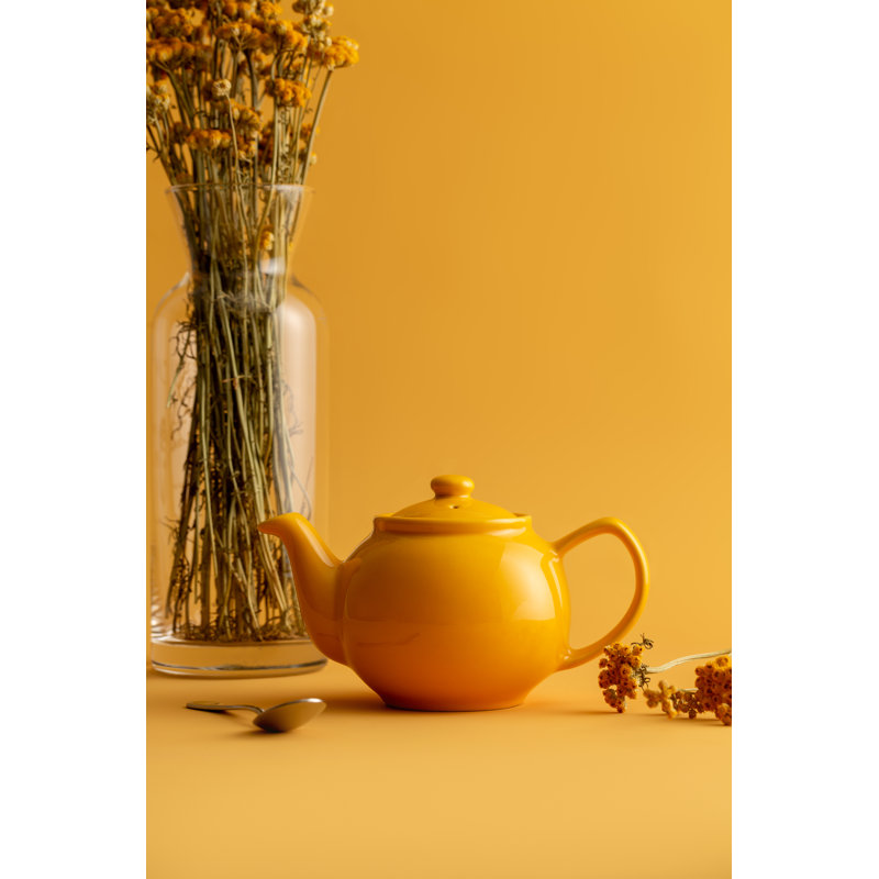 Price & Kensington Teapot, 6 cups, Mustard yellow