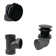 1-1/2" Sch. 40 ABS Tip-Toe Drain Plumber's Pack with No-Hole Overflow & Elbows 