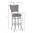 Massena Swivel Upholstered Counter Stool with Metal Frame-529534159-482155313