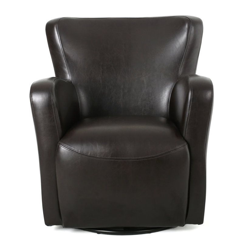Fauteuil club à oreilles pivotant