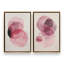 Ensemble de 2 quartz rose Aura-622976297-622976288
