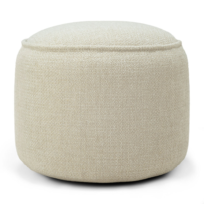 Donut Outdoor Pouf, Natural
