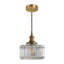Luminaires suspendus 1 lumière verre transparent