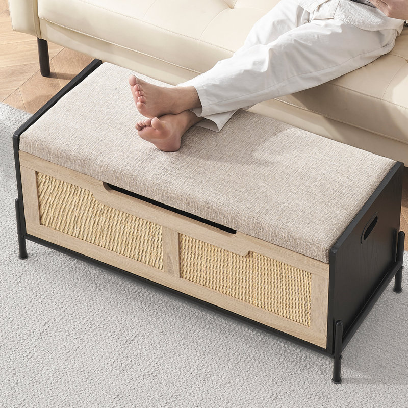 Storage Bench, 47 cm H x 96 cm L x 46 cm D
