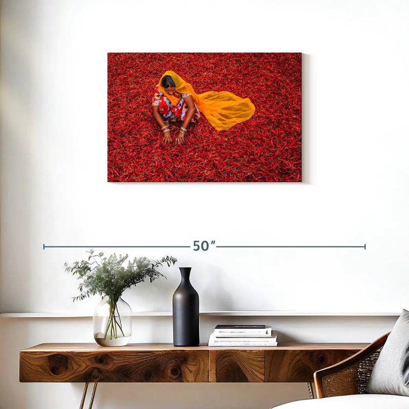 Piments indiens Yarlin, H 20 po x l 30 po