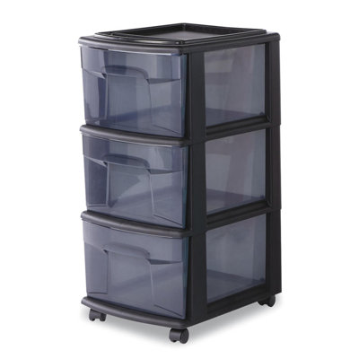 3 Drawer Storage Drawer