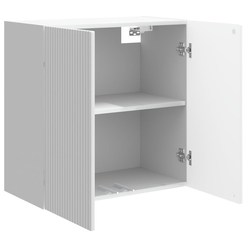 Rectangle Accent Chest, High Gloss White