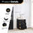 Adela 24'' Single Bathroom Vanity with Cultured Marble Top-1307890830-1307890831-1307890829