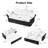 Convertible Pull Out Sofa Sleeper with  Side Storage-924155589