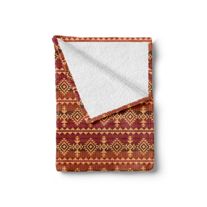 Hand Woven Throw Blanket, 60" W x 80" L