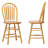 Mattes Solid Wood 24'' Counter Stool-978199143