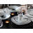 Amelie Piazza 30 Piece Porcelain Dinnerware Set - Service for 6