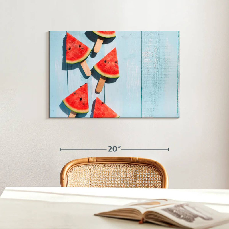 Yarlin Watermelon, 16" H x 24" W