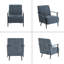 Méridienne avec revêtement en polyester et structure en métal robuste, idéale pour le salon, la chambre à coucher ou le bureau-1222085346-1222085357