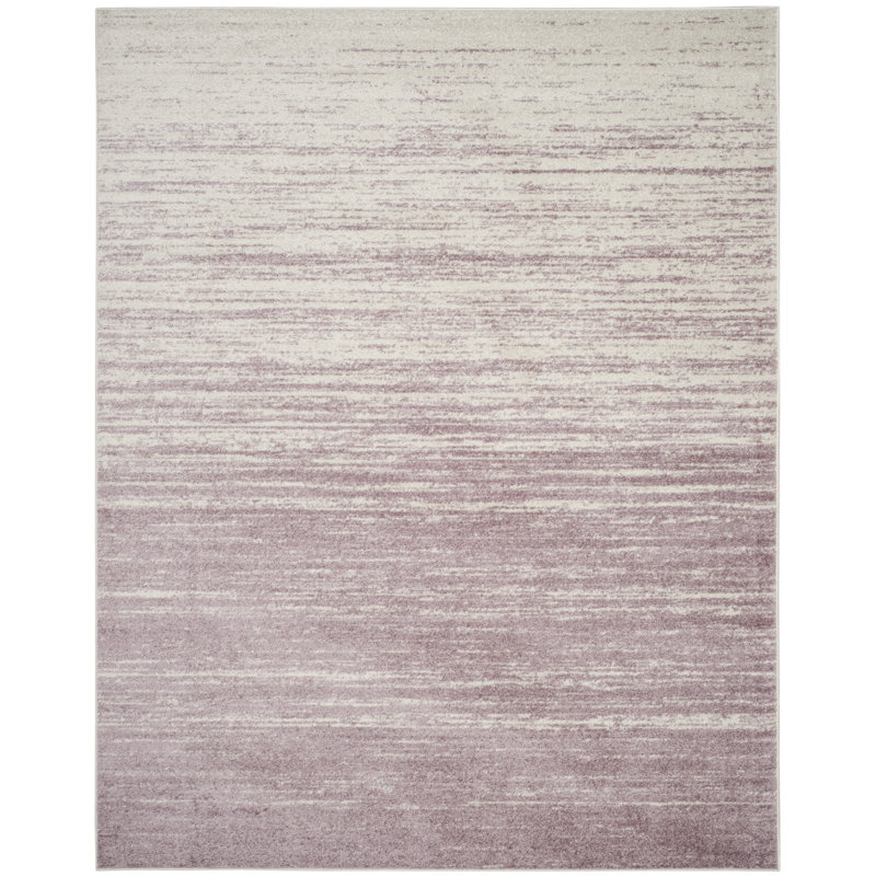 Tapis crème ombre et mauve Bethlyn, Rectangle 9 pi x 12 pi
