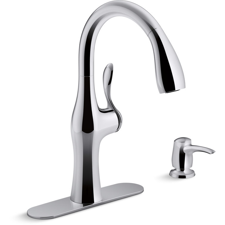 Alma Pull-Down Kitchen Sink Faucet With Two-Function Sprayhead