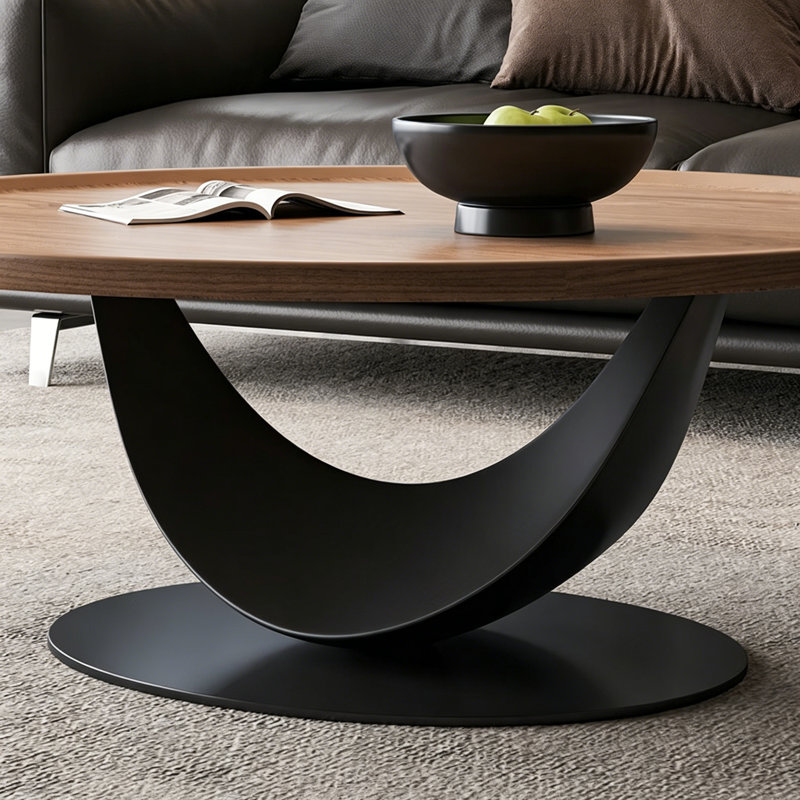 Italian Creative Black Combination Coffee Table