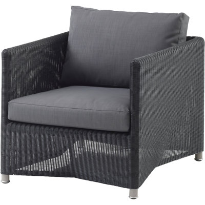 Diamond Patio Chair with Cushions