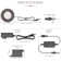 Inlight 2.75" Wide 3000K Dimmable LED Puck Lights Kit, Plug-in Installation
