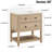 Encino 30" Single Bathroom Vanity Cabient with Carrara White Quartz Top, Sink & Backsplash, Light Oak, Pre-Assembleb, 30.5" W x 21.5" D x 34.5" H-1598363527-1598363546