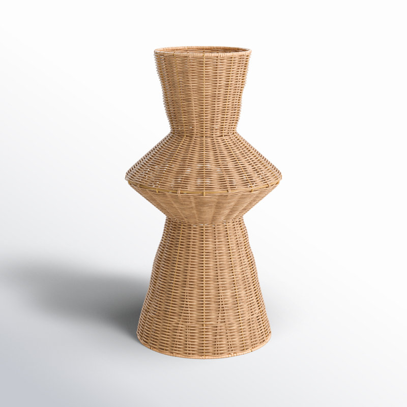 17.7'' Handmade Rattan Table Vase