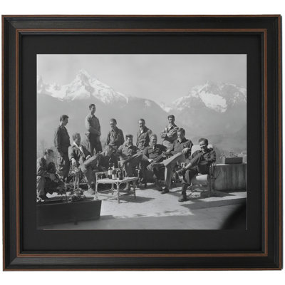 Framed Easy Company At The Eagle's Nest