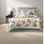 Ensemble de literie luxueux en sergé de coton de style champêtre pour la maison