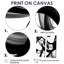 Vagues abstraites, tourbillons blancs et noirs - art mural sur toile Cityscape Large-1364416758-1364416753-1364416767