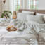 Ensemble de draps 100% coton lavé MooMee-118739905-122443640