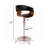 Tani Swivel Upholstered Adjustable Height Counter Stool with Metal Frame-1125772972