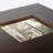 Gas Fire Pit Table, 50000 BTU Square Steel Fire Pit