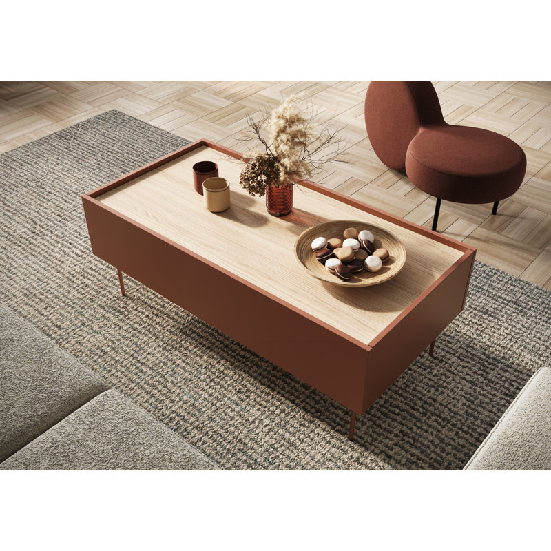 Coffee table Catella, Ceramic Red