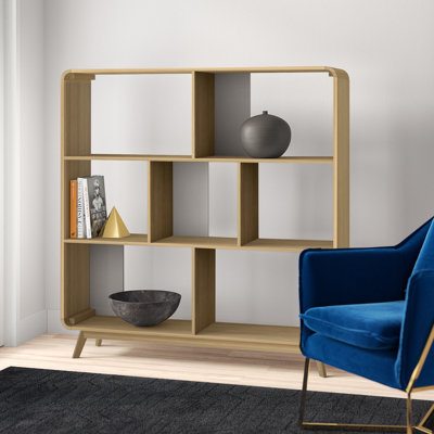 Justine 49.61" H x 48.03" W Bookcase